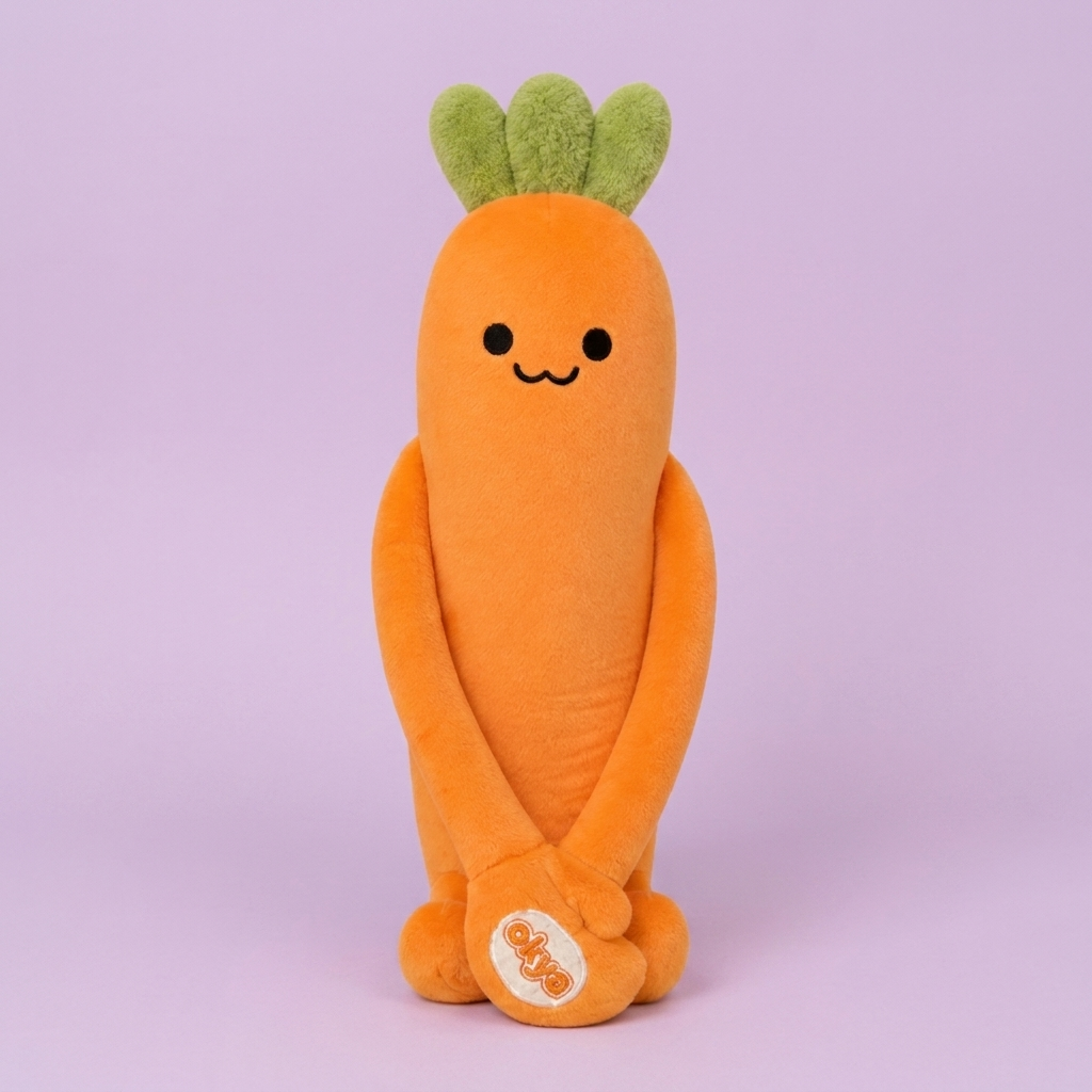 Sir Carrot patting-doll plush